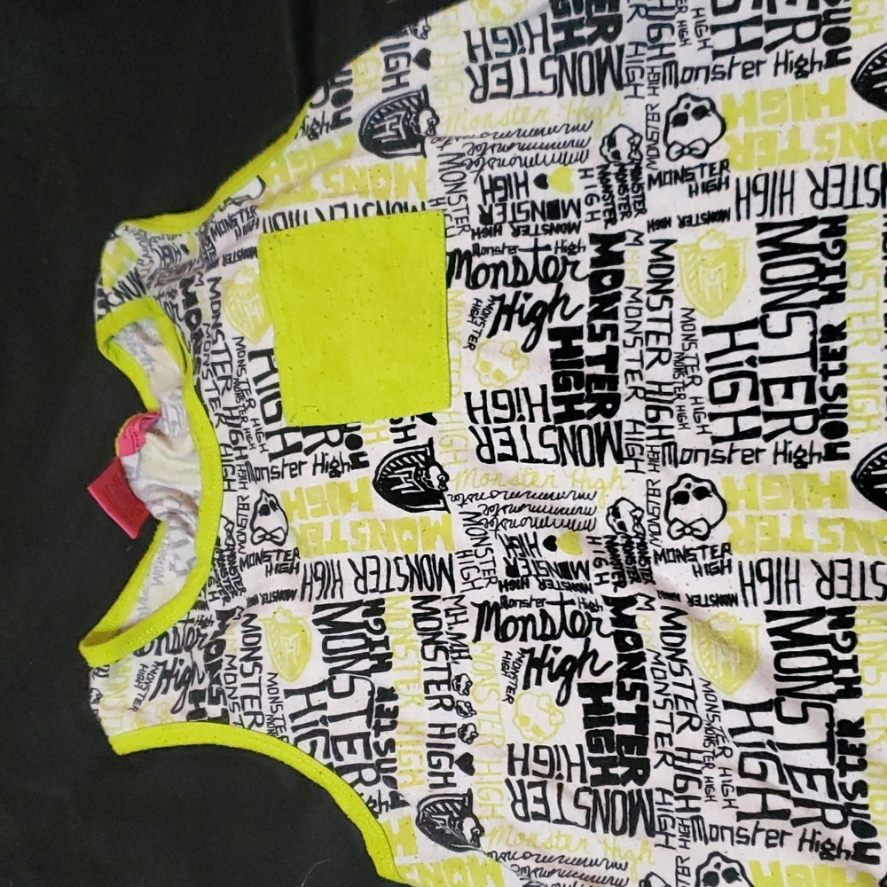 Monster high girls PJ top